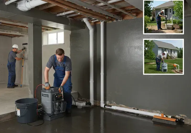 Basement Waterproofing and Flood Prevention process in Queensbury, NY